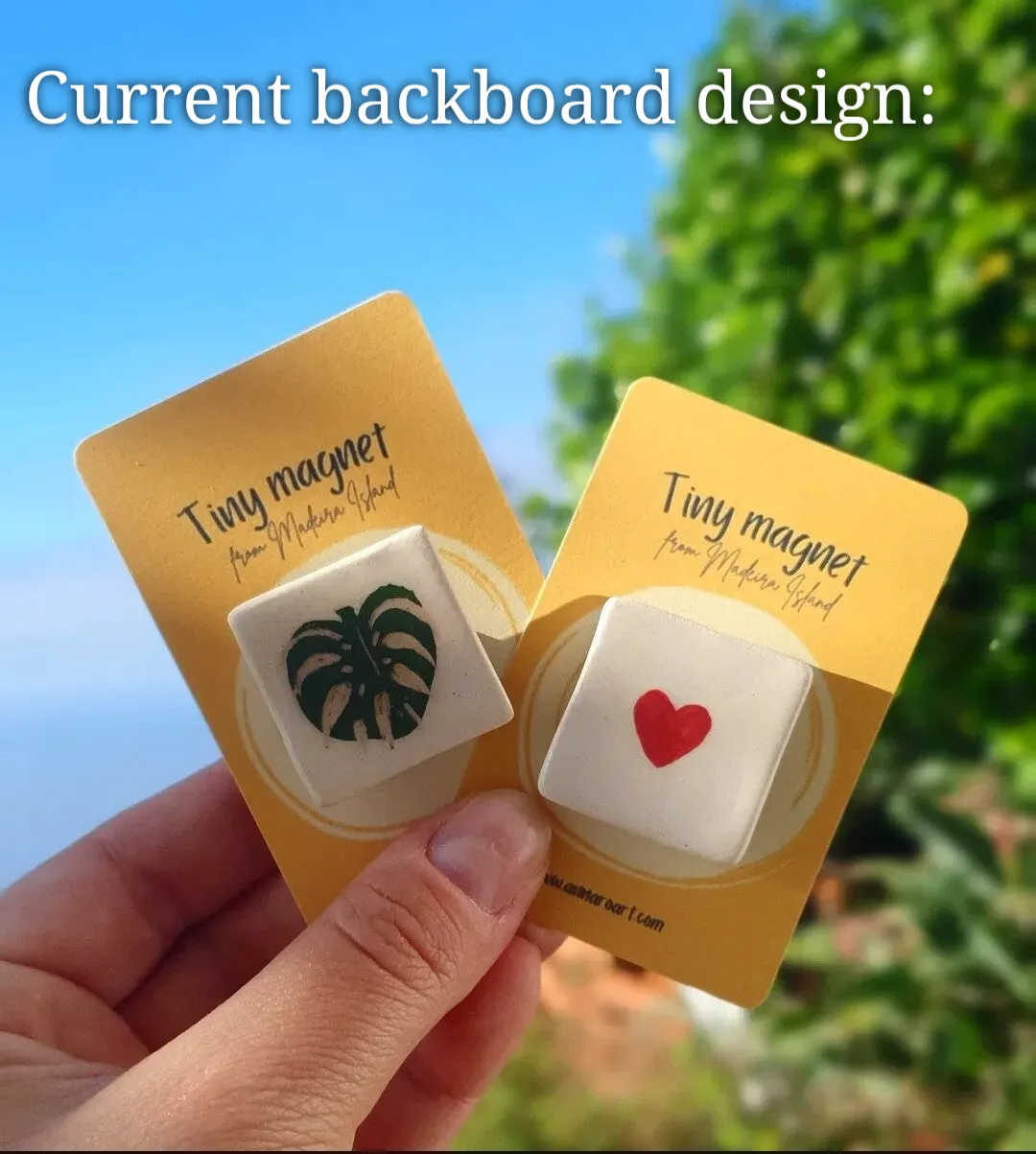 Tiny ceramic magnets